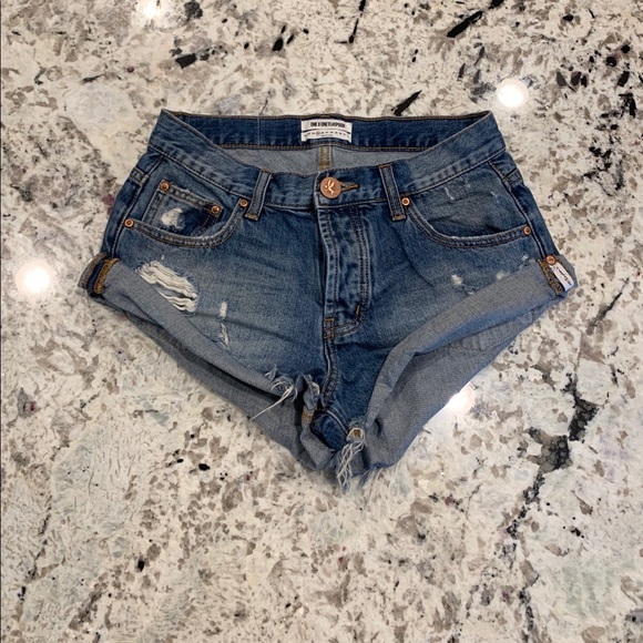 One Teaspoon Pants - One Teaspoon Bandits Shorts One Teaspoon Pants - One Teaspoon Bandits Shorts
